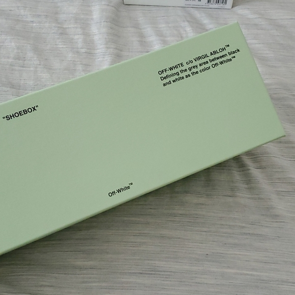 SOLD Bnib Virgil Abloh Off-White Pool Slides Sz 37 - Picture 3 of 6